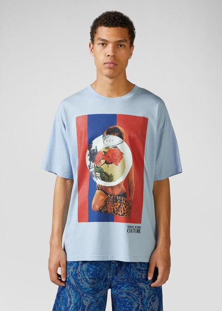 Versace Collage Capsule Collection T-shirt Herr - 847502AHE